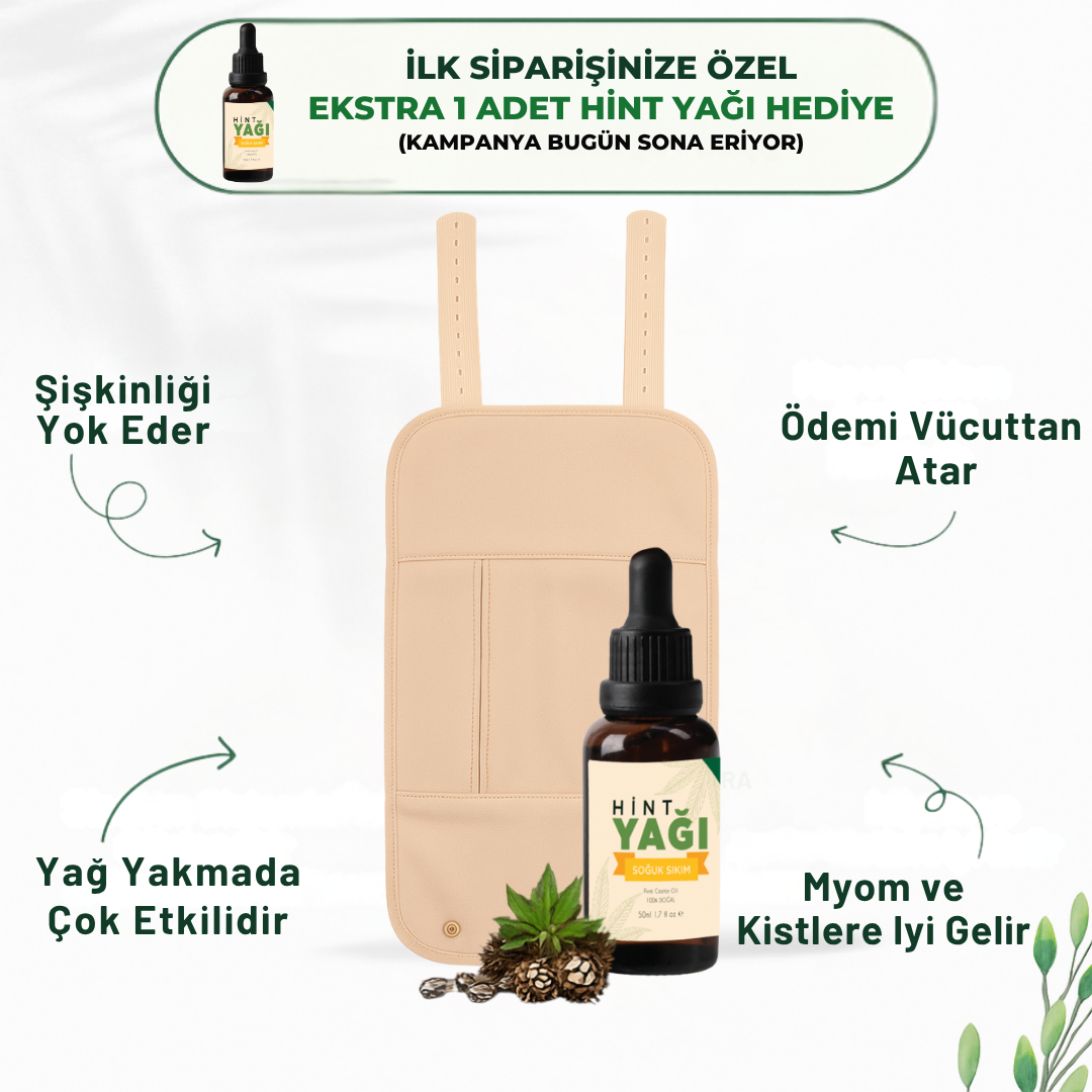 ALIYRA© Sağlık Paketi (Korse + Hint Yağı)
