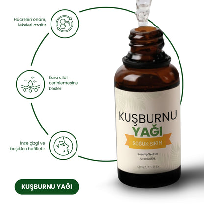 Aliyra Doğal Kuşburnu Yağı