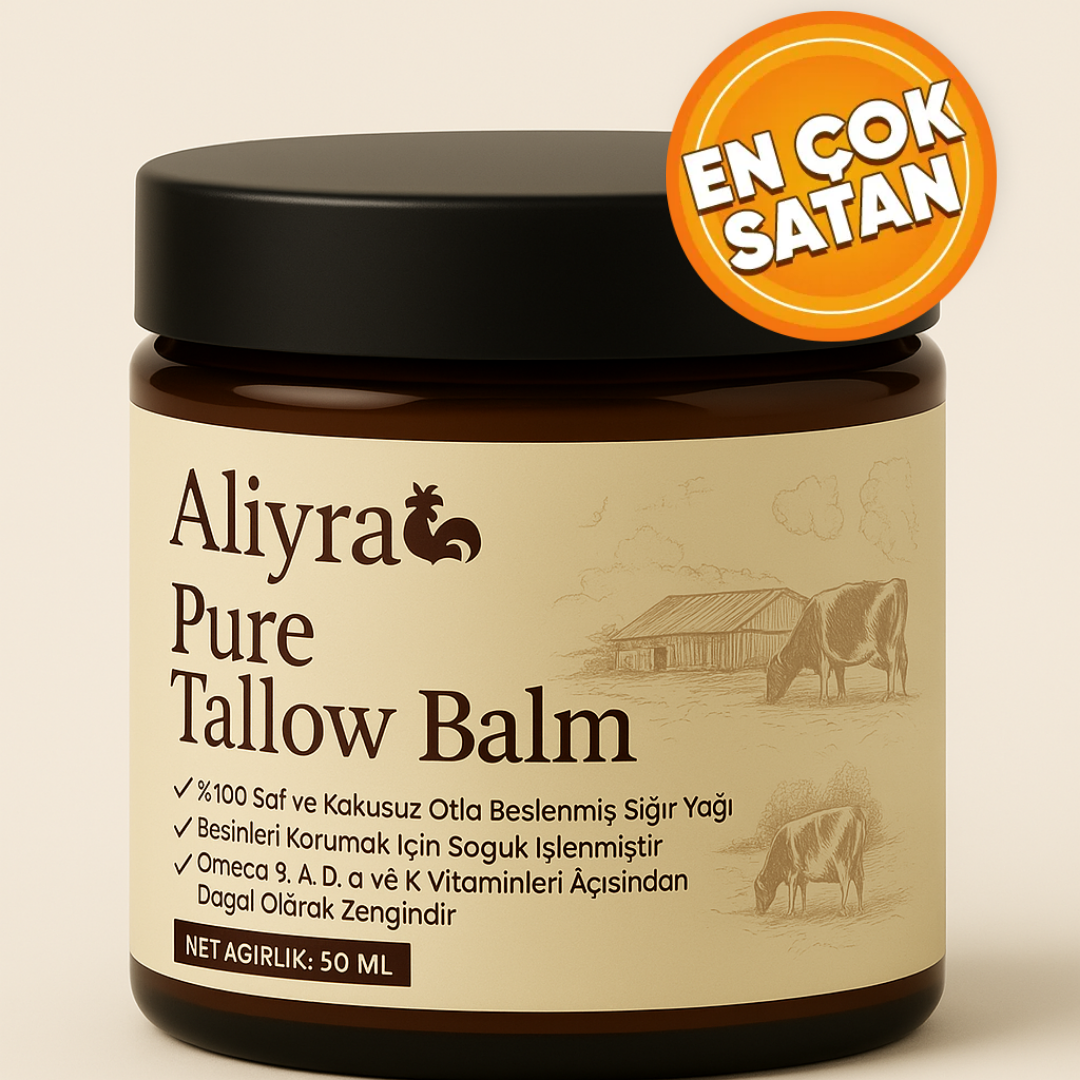 Aliyra Doğal Cilt Balmı – %100 Saf İç Yağlı Formül